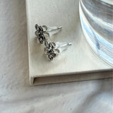 ciite' シーテ ピアス（両耳用） 【 金属アレルギー対応 】ミニフラワービジューピアス サージカルステンレス（両耳用）