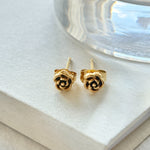 ciite' シーテ ピアス（両耳用） 【 金属アレルギー対応 】ミニローズ ピアス サージカルステンレス（両耳用）