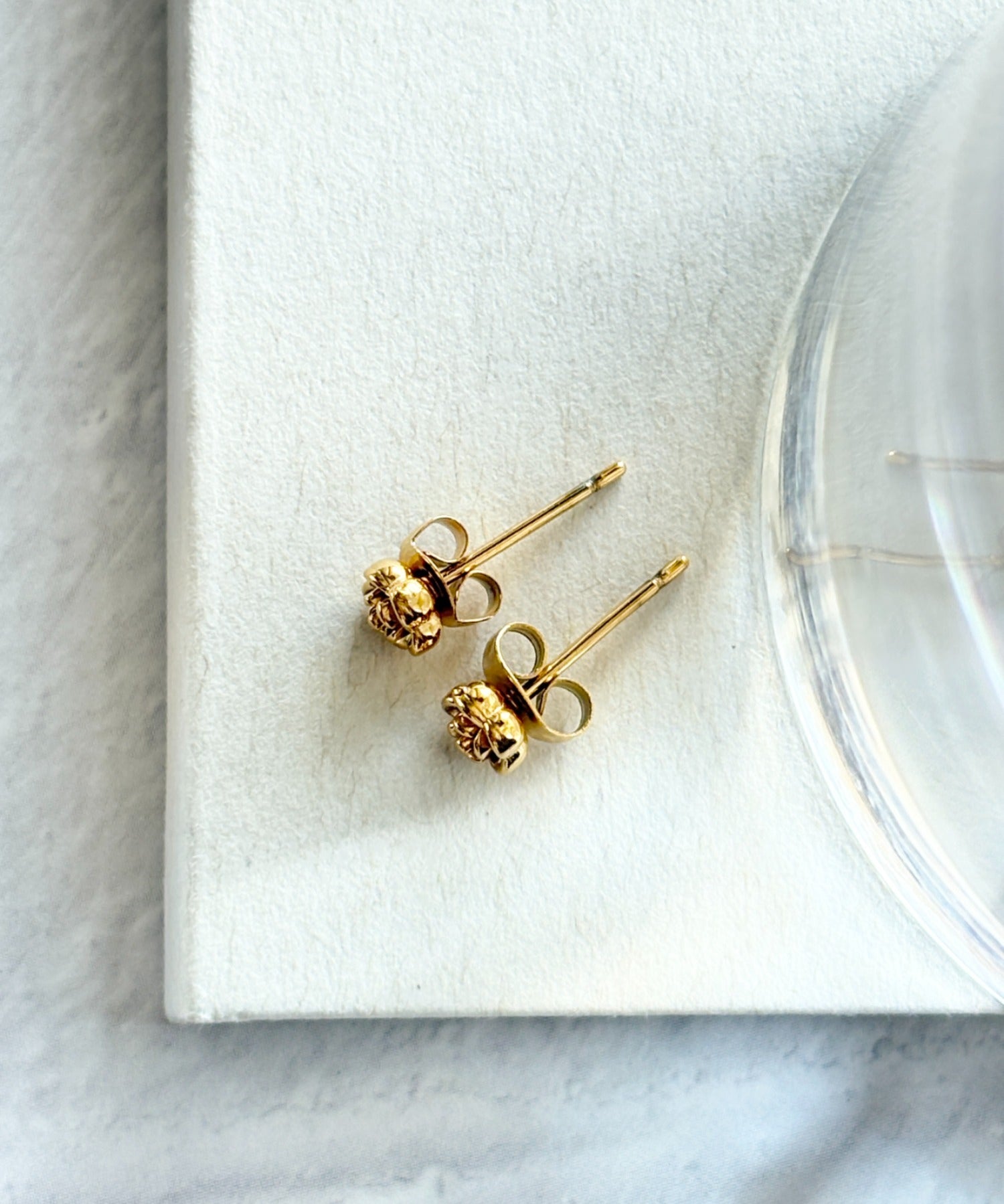 ciite' シーテ ピアス（両耳用） 【 金属アレルギー対応 】ミニローズ ピアス サージカルステンレス（両耳用）