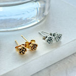 ciite' シーテ ピアス（両耳用） 【 金属アレルギー対応 】ミニローズ ピアス サージカルステンレス（両耳用）