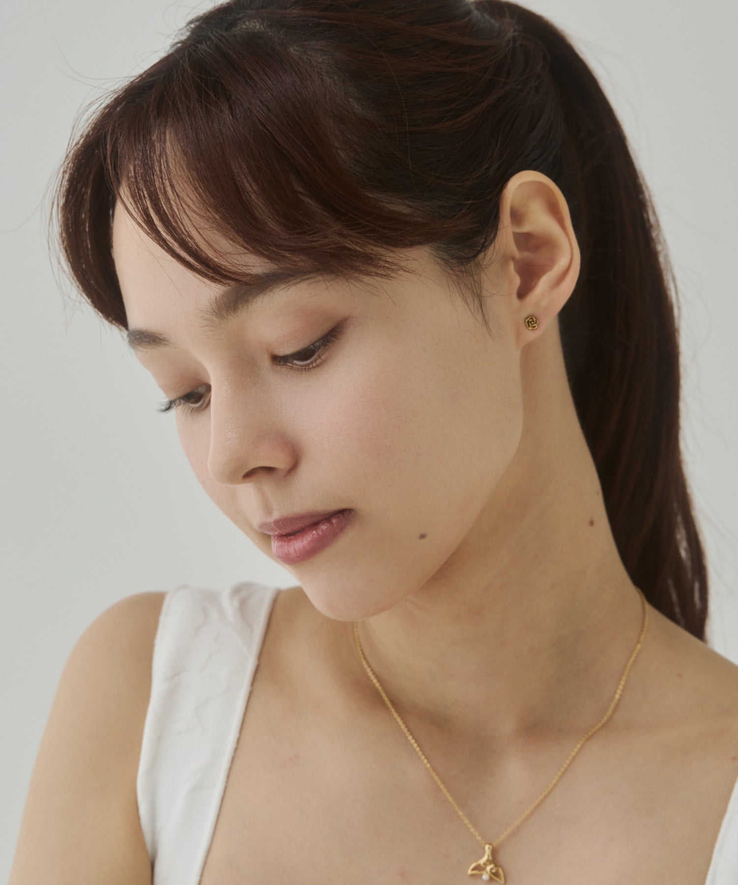 ciite' シーテ ピアス（両耳用） 【 金属アレルギー対応 】ミニローズ ピアス サージカルステンレス（両耳用）