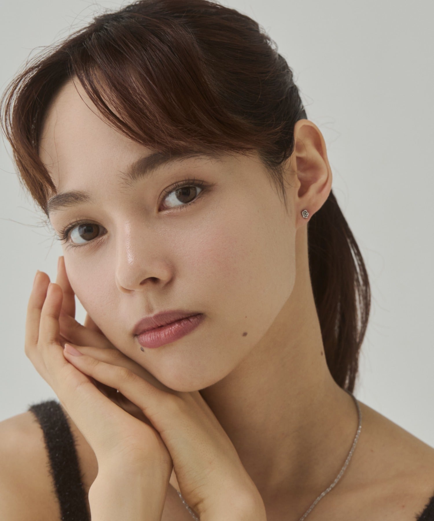 ciite' シーテ ピアス（両耳用） 【 金属アレルギー対応 】ミニローズ ピアス サージカルステンレス（両耳用）