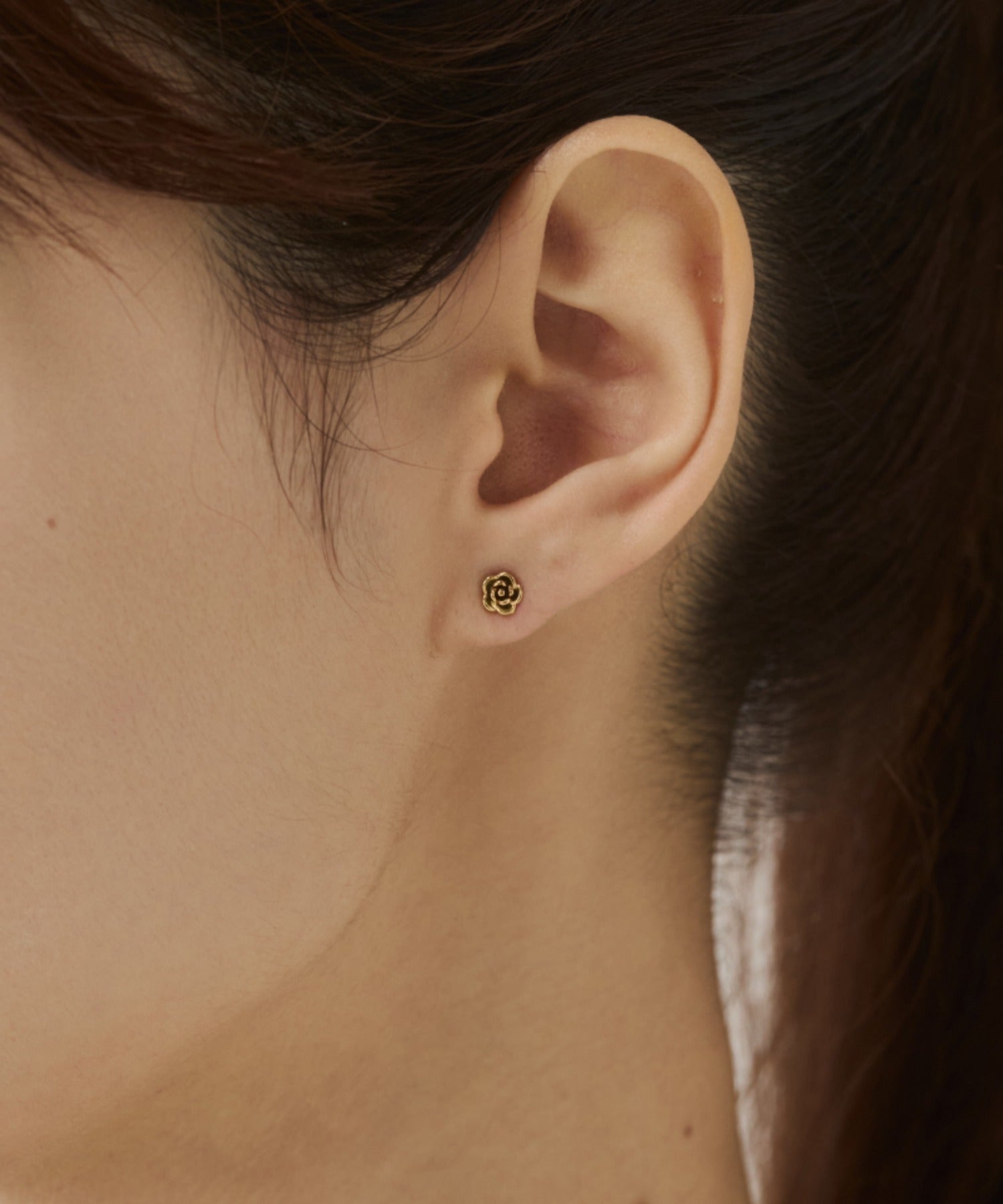 ciite' シーテ ピアス（両耳用） 【 金属アレルギー対応 】ミニローズ ピアス サージカルステンレス（両耳用）