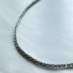 ciite' シーテ ネックレス 【 金属アレルギー対応 】グリッターチェーンネックレス サージカルステンレス