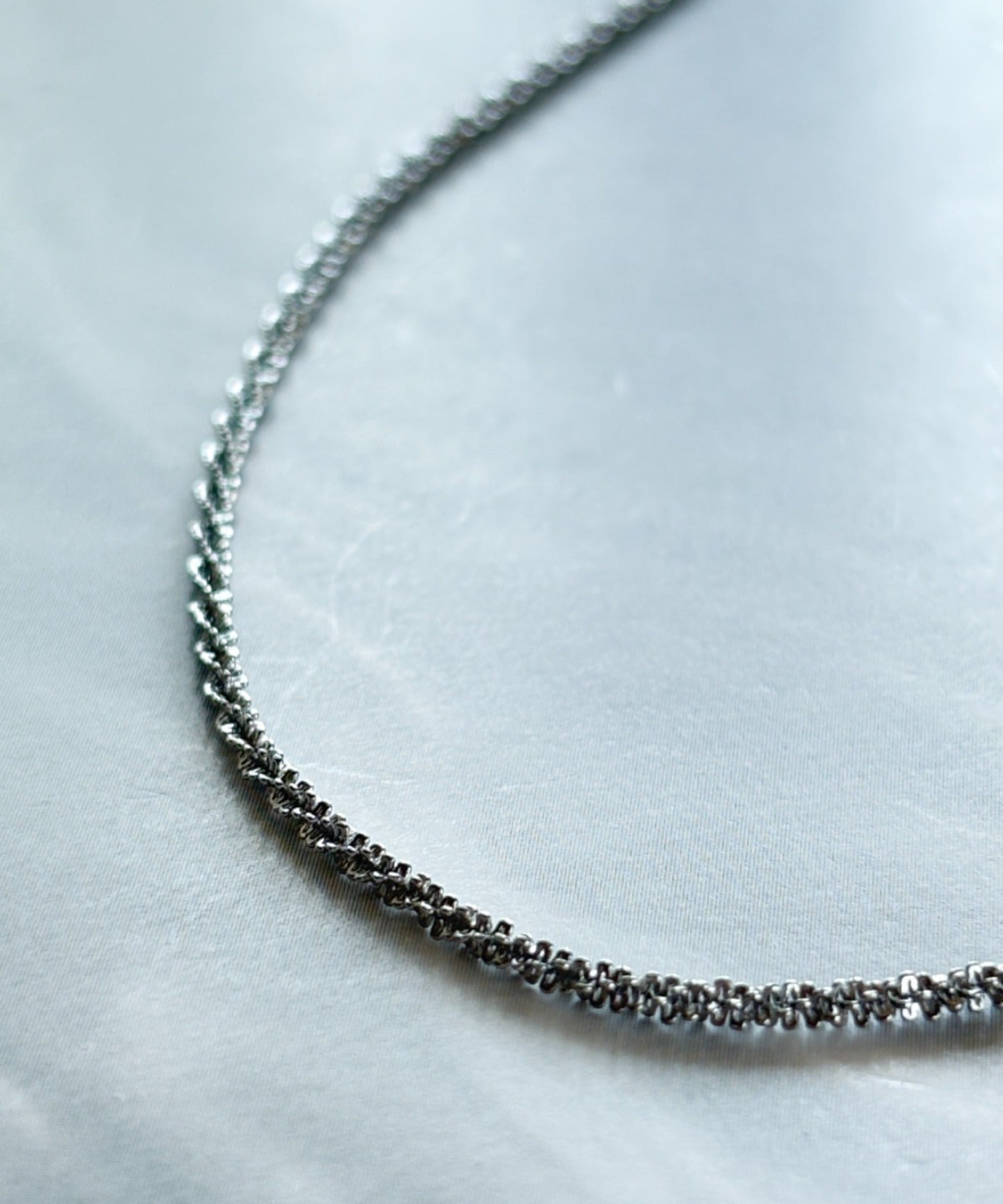 ciite' シーテ ネックレス 【 金属アレルギー対応 】グリッターチェーンネックレス サージカルステンレス