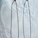 ciite' シーテ ネックレス 【 金属アレルギー対応 】グリッターチェーンネックレス サージカルステンレス