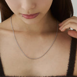 ciite' シーテ ネックレス 【 金属アレルギー対応 】グリッターチェーンネックレス サージカルステンレス