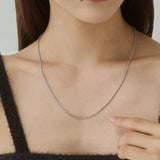 ciite' シーテ ネックレス 【 金属アレルギー対応 】グリッターチェーンネックレス サージカルステンレス