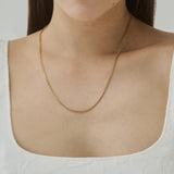 ciite' シーテ ネックレス 【 金属アレルギー対応 】グリッターチェーンネックレス サージカルステンレス