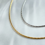 ciite' シーテ ネックレス 【 金属アレルギー対応 】ナローチェーンネックレス サージカルステンレス