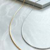 ciite' シーテ ネックレス 【 金属アレルギー対応 】ナローチェーンネックレス サージカルステンレス