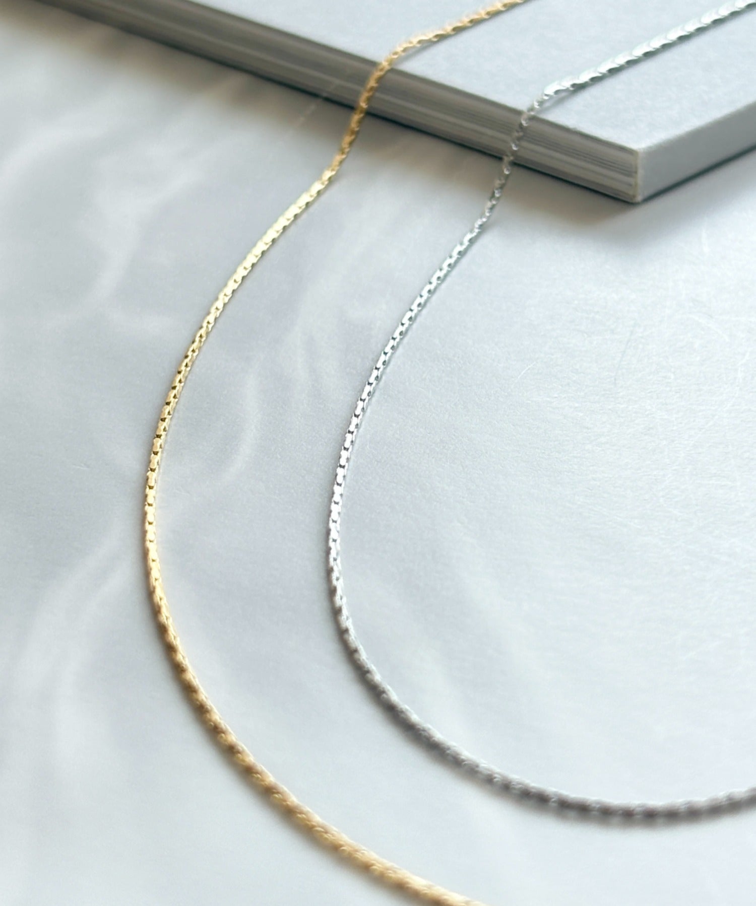 ciite' シーテ ネックレス 【 金属アレルギー対応 】ナローチェーンネックレス サージカルステンレス