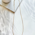 ciite' シーテ ネックレス 【 金属アレルギー対応 】ナローチェーンネックレス サージカルステンレス