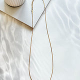 ciite' シーテ ネックレス 【 金属アレルギー対応 】ナローチェーンネックレス サージカルステンレス