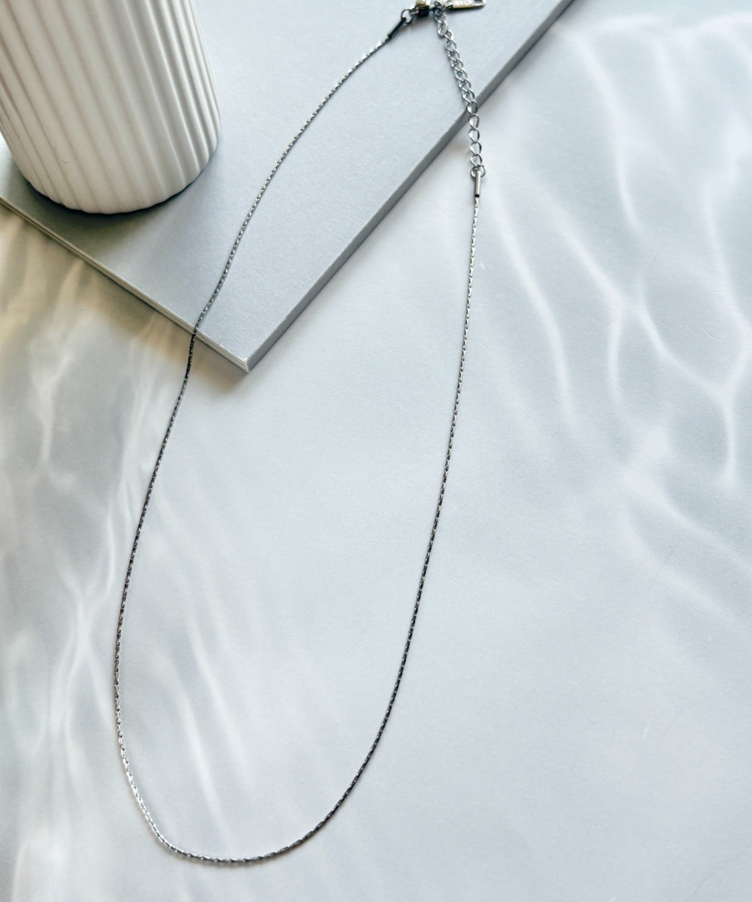 ciite' シーテ ネックレス 【 金属アレルギー対応 】ナローチェーンネックレス サージカルステンレス