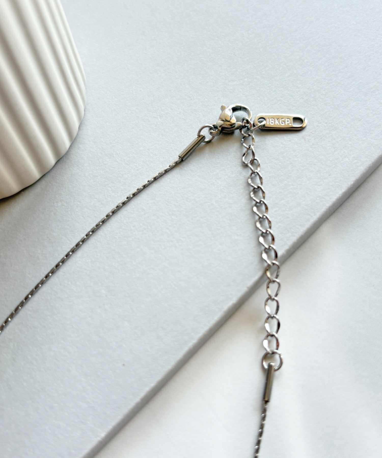 ciite' シーテ ネックレス 【 金属アレルギー対応 】ナローチェーンネックレス サージカルステンレス