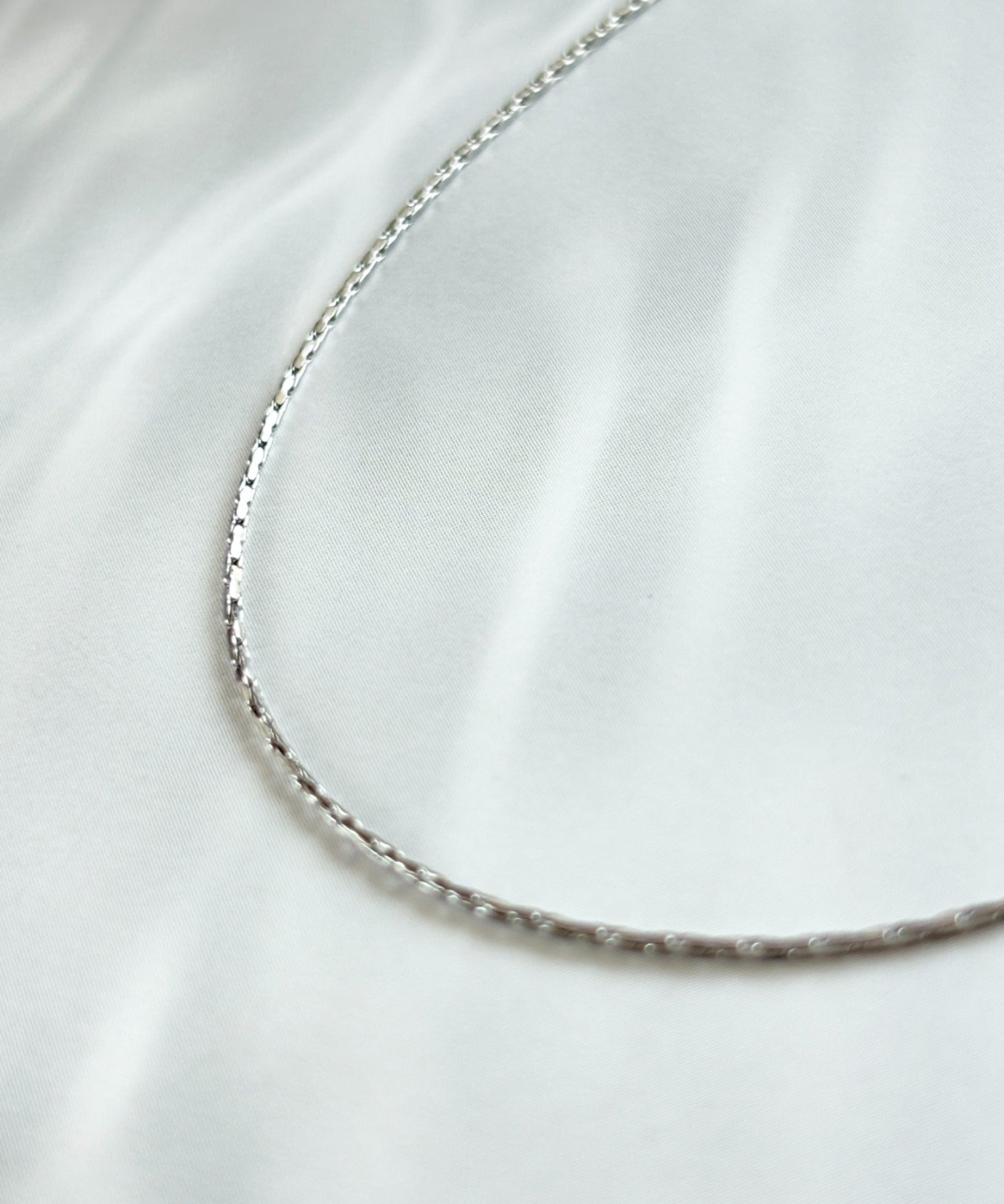 ciite' シーテ ネックレス 【 金属アレルギー対応 】ナローチェーンネックレス サージカルステンレス