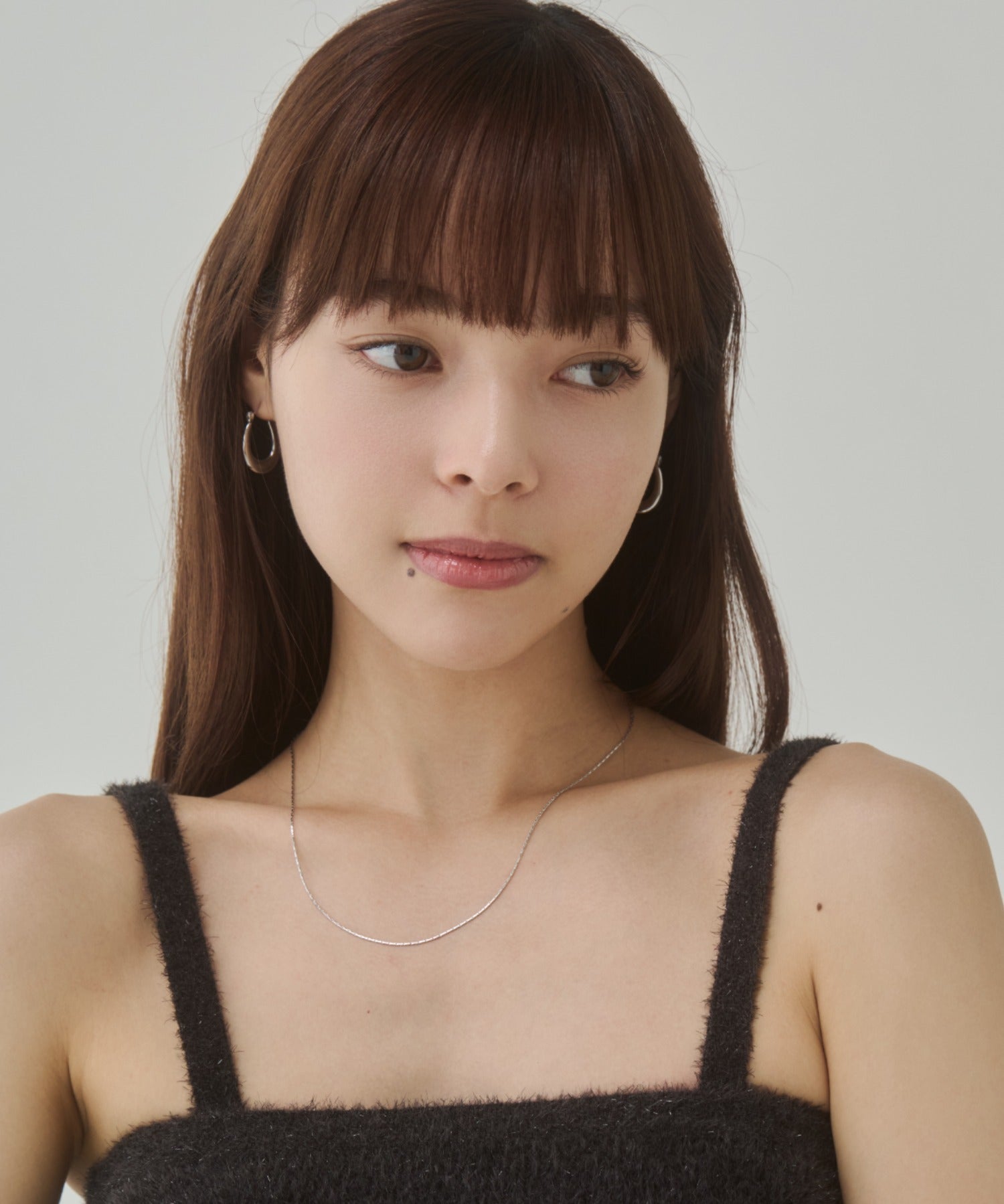 ciite' シーテ ネックレス 【 金属アレルギー対応 】ナローチェーンネックレス サージカルステンレス