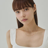 ciite' シーテ ネックレス 【 金属アレルギー対応 】ナローチェーンネックレス サージカルステンレス