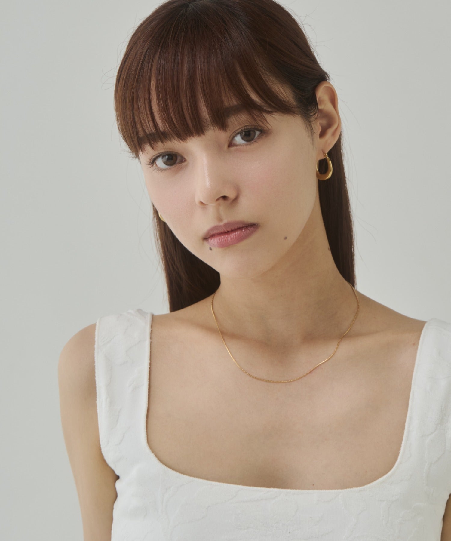 ciite' シーテ ネックレス 【 金属アレルギー対応 】ナローチェーンネックレス サージカルステンレス