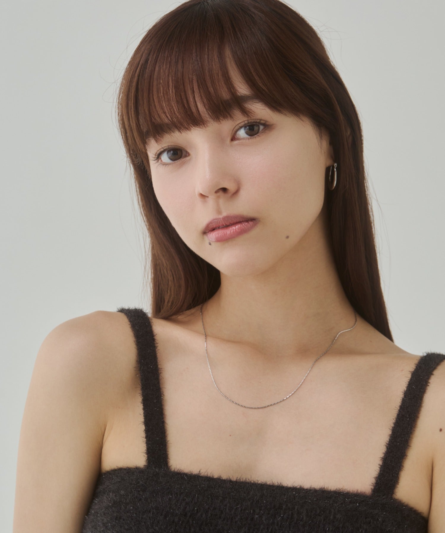 ciite' シーテ ネックレス 【 金属アレルギー対応 】ナローチェーンネックレス サージカルステンレス