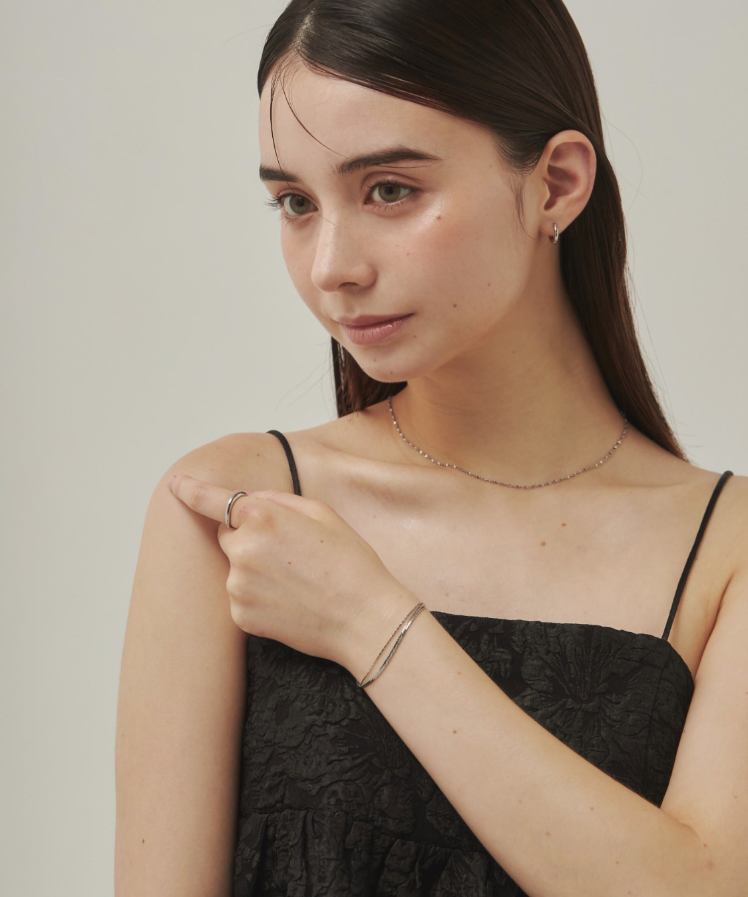 ciite' シーテ ブレスレット layered narrow bracelet / レイヤード ナロー ブレスレット