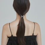 ciite' シーテ ヘアアクセサリー メタルリボンポニー