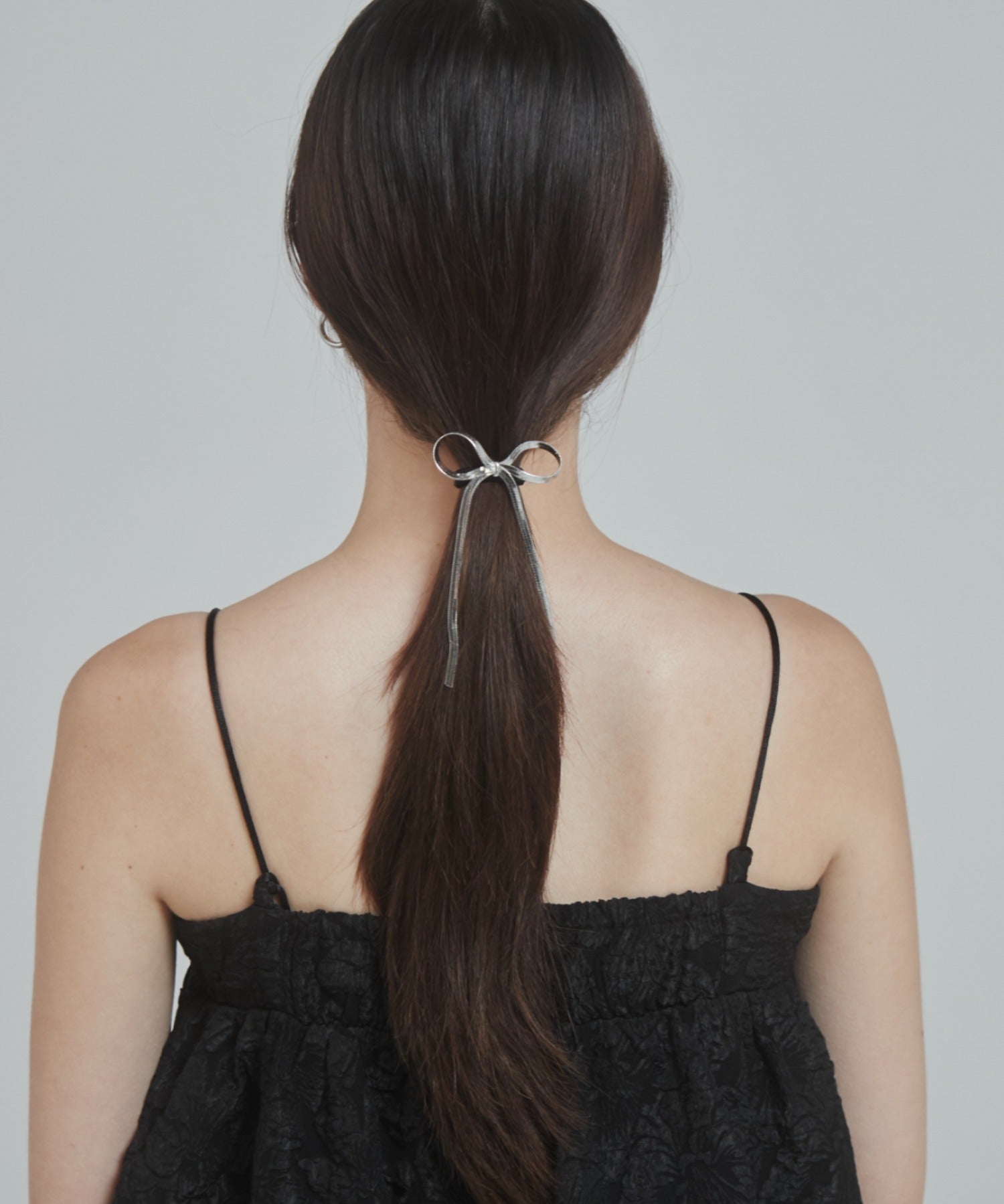 ciite' シーテ ヘアアクセサリー メタルリボンポニー