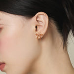 ciite' シーテ ピアス（両耳用） 【 金属アレルギー対応 】 リボンピアス サージカルステンレス (両耳用)