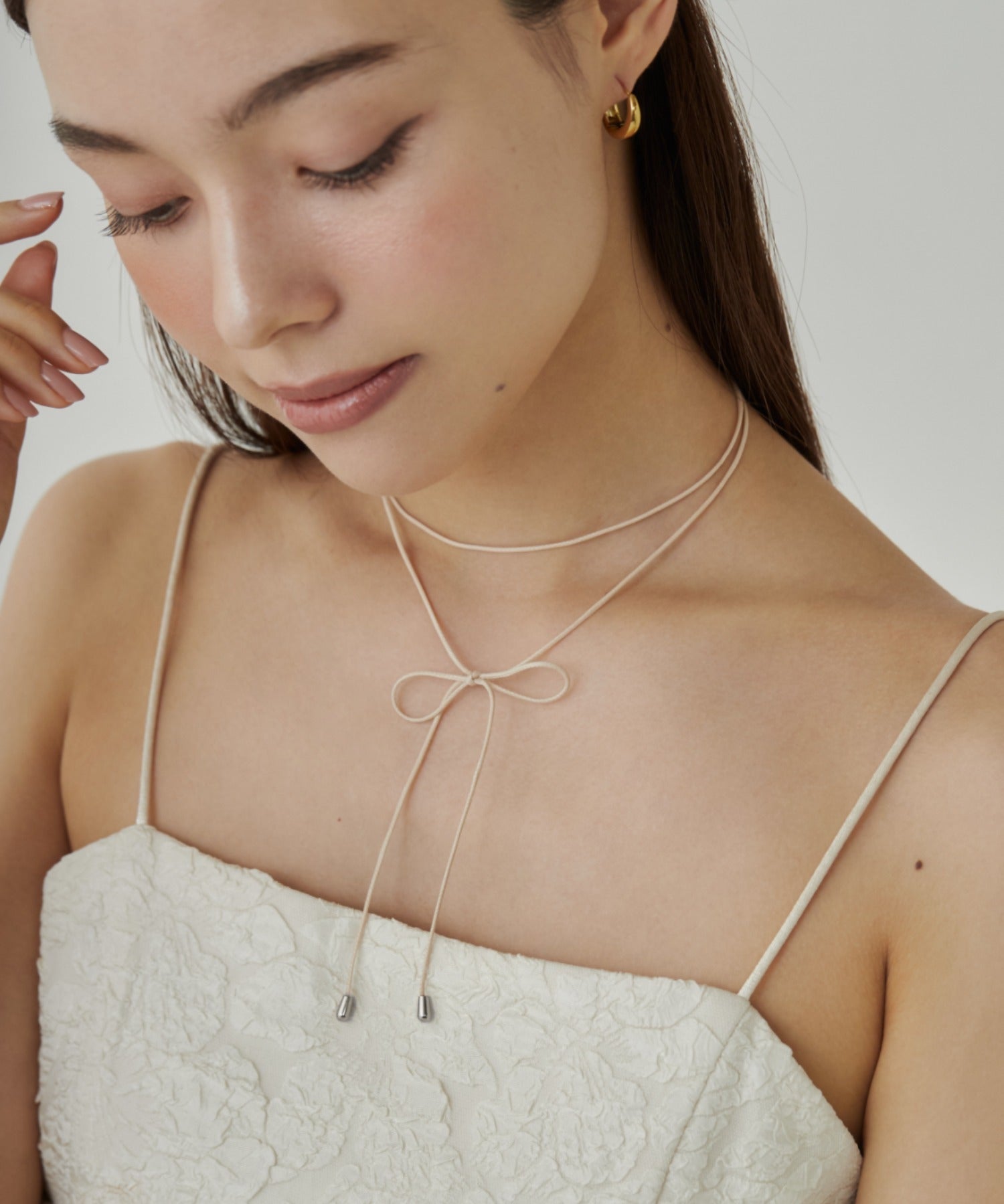 シンプルコードチョーカー / ネックレス