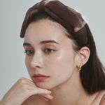 ciite' シーテ ヘアアクセサリー フレンチベロア カチューシャ ベージュ FREE