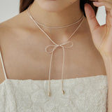 ciite' シーテ ネックレス シンプルコードチョーカー / ネックレス ベージュ FREE