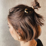 ciite' シーテ その他ヘアアクセサリー マーブルクリアかんざし ベージュ×ブラック FREE