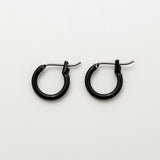 ciite' シーテ ピアス（両耳用） simple pierce / シンプルピアス (両耳用) ブラック FREE