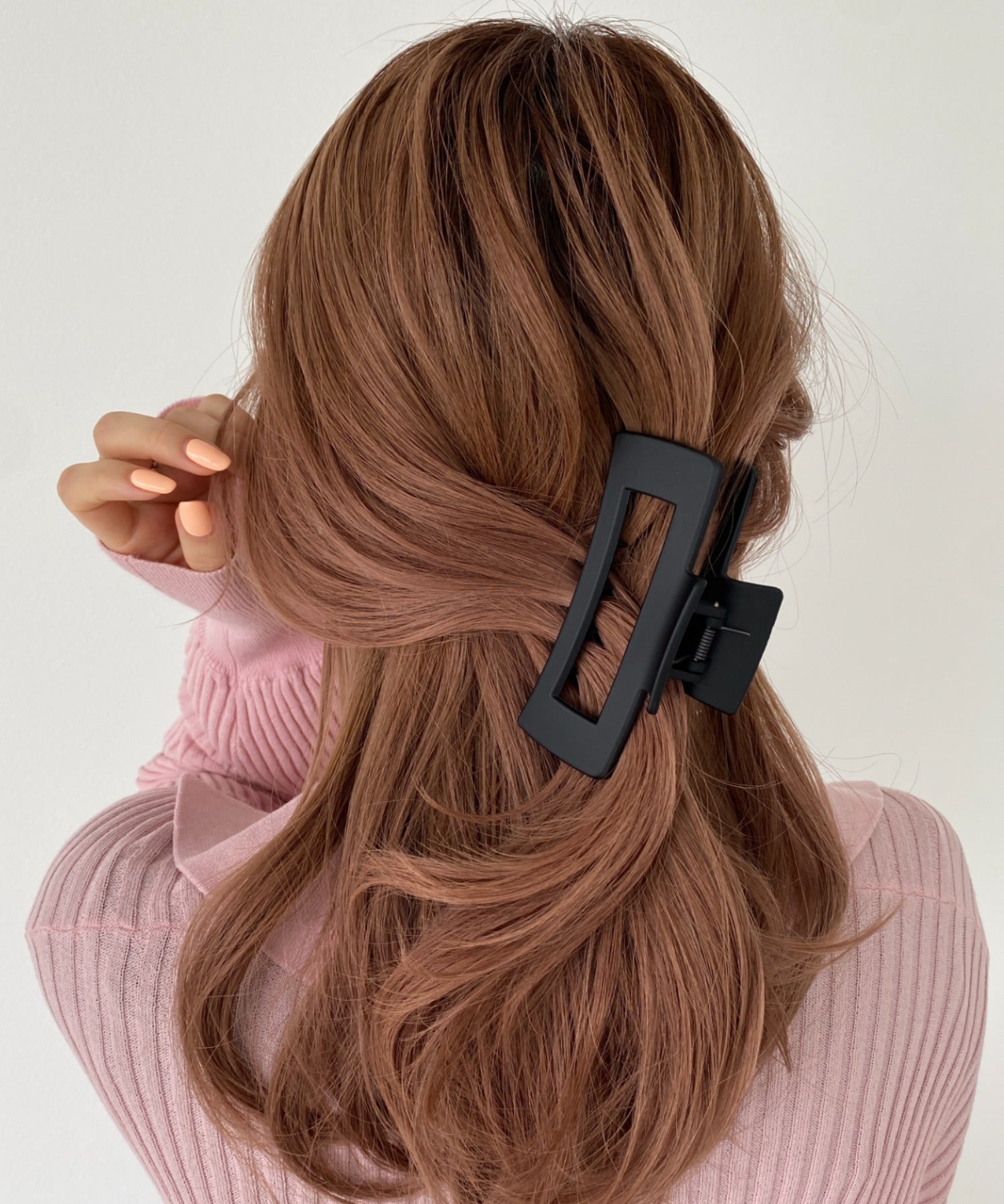 ciite' シーテ ヘアアクセサリー マットデザインヘアクリップ ブラック FREE