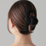ciite' シーテ バレッタ/ヘアクリップ シフォンビック ヘアクリップ ブラック FREE