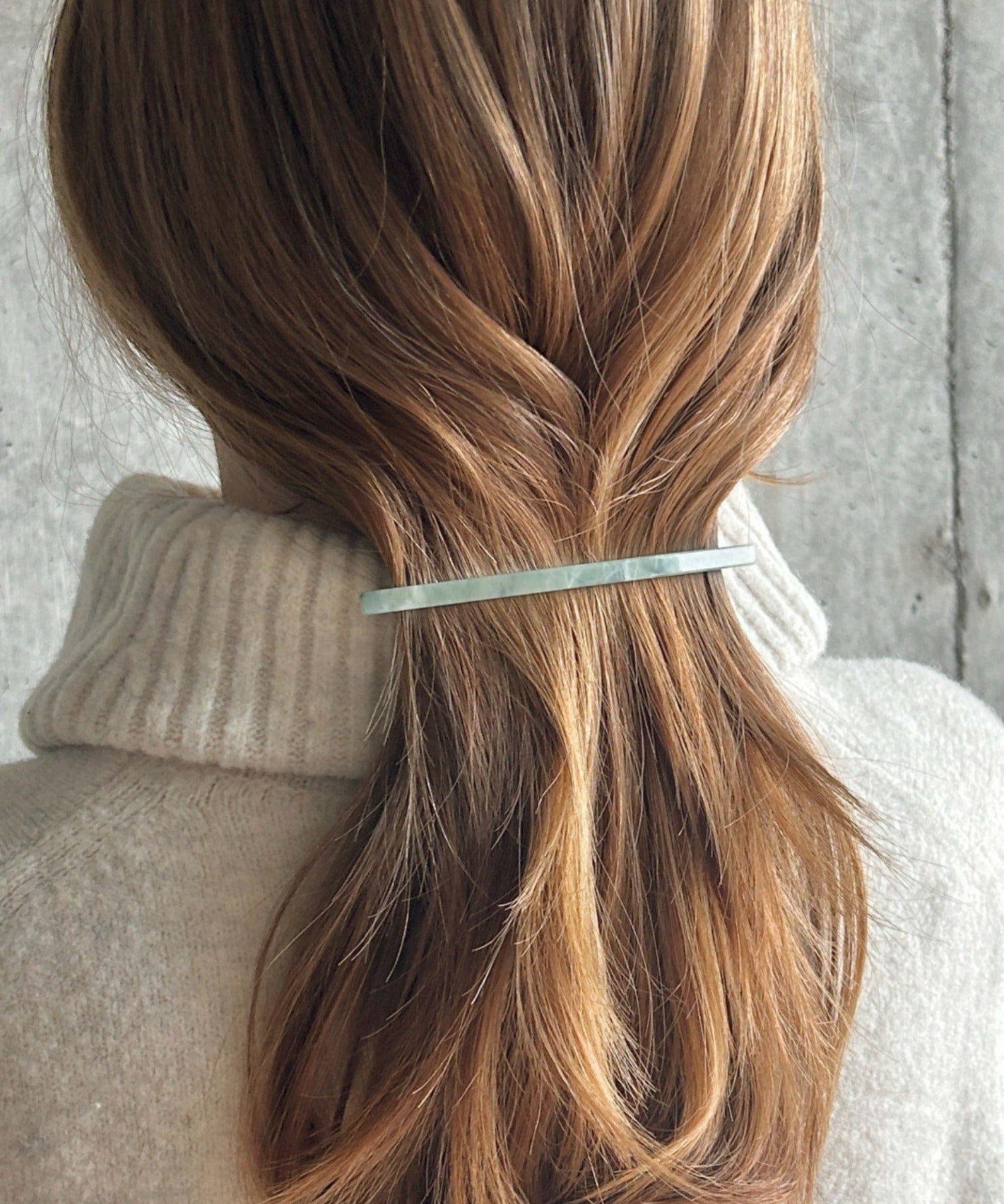 ciite' シーテ ヘアアクセサリー シンプリーバレッタ / simply barrette ブルー FREE