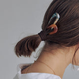 ciite' シーテ その他ヘアアクセサリー マーブルクリアかんざし ブルー FREE