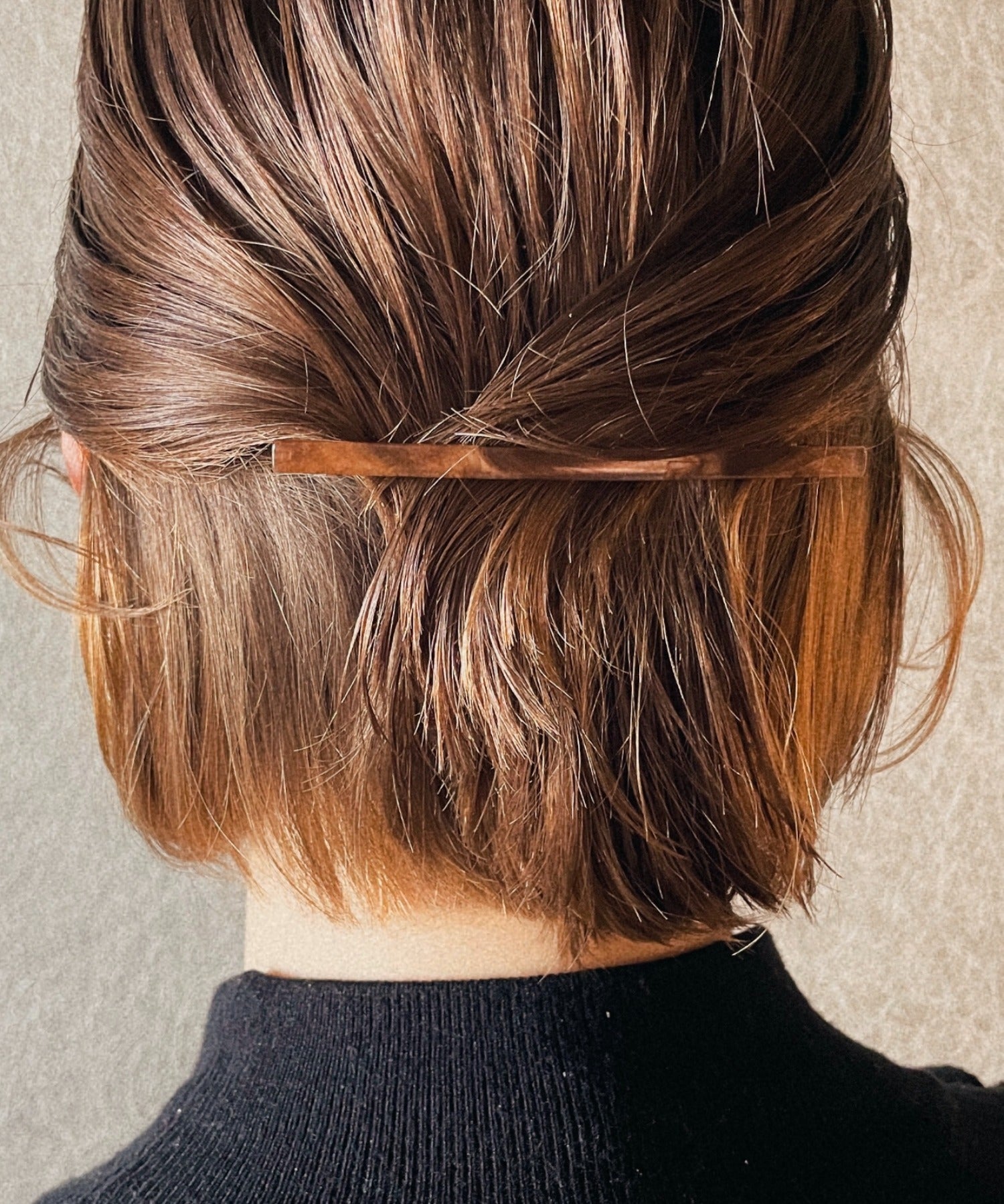 ciite' シーテ ヘアアクセサリー シンプリーバレッタ / simply barrette ブラウン FREE