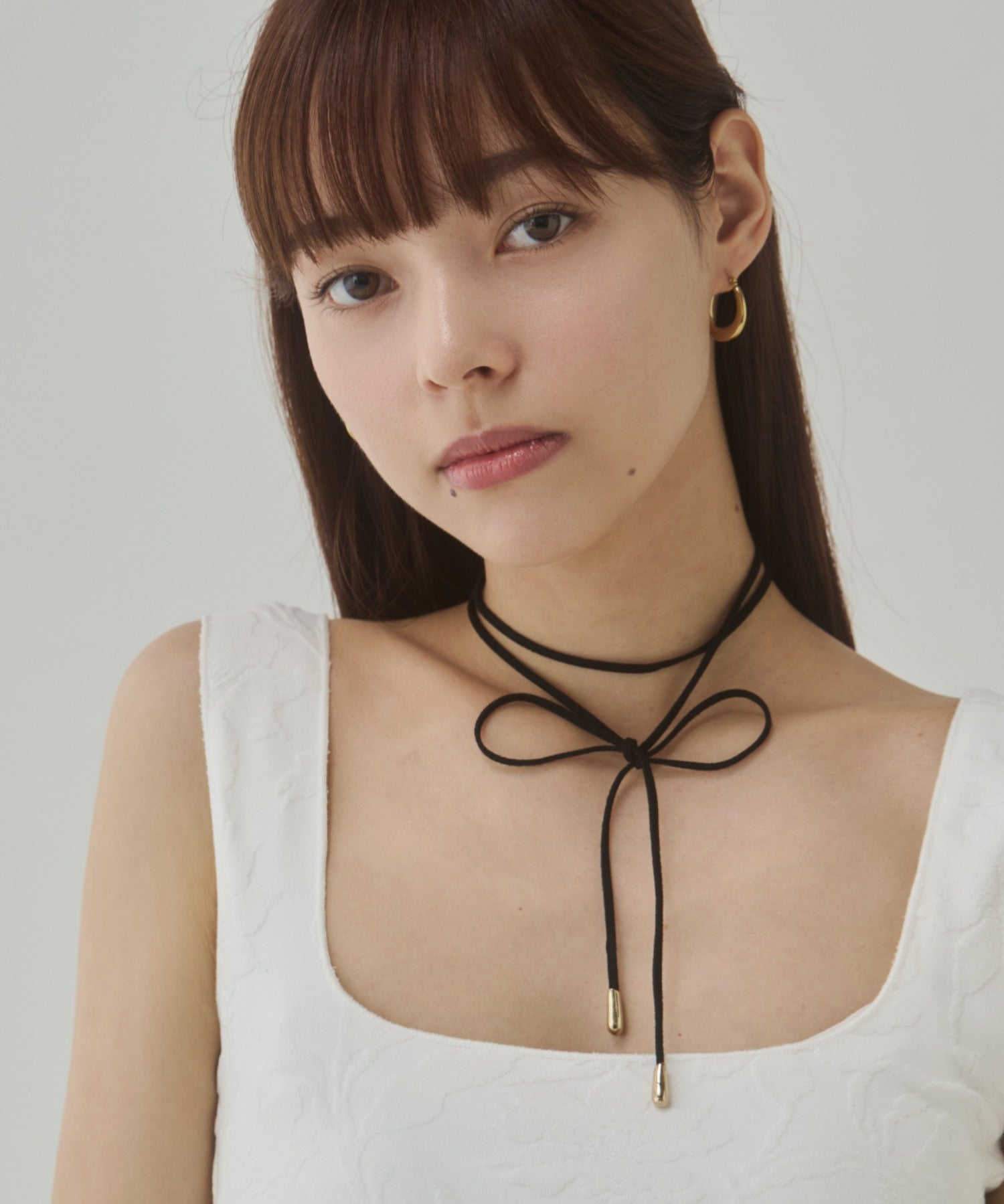 ciite' シーテ チョーカー シンプルコードチョーカー ゴールド系その他 FREE