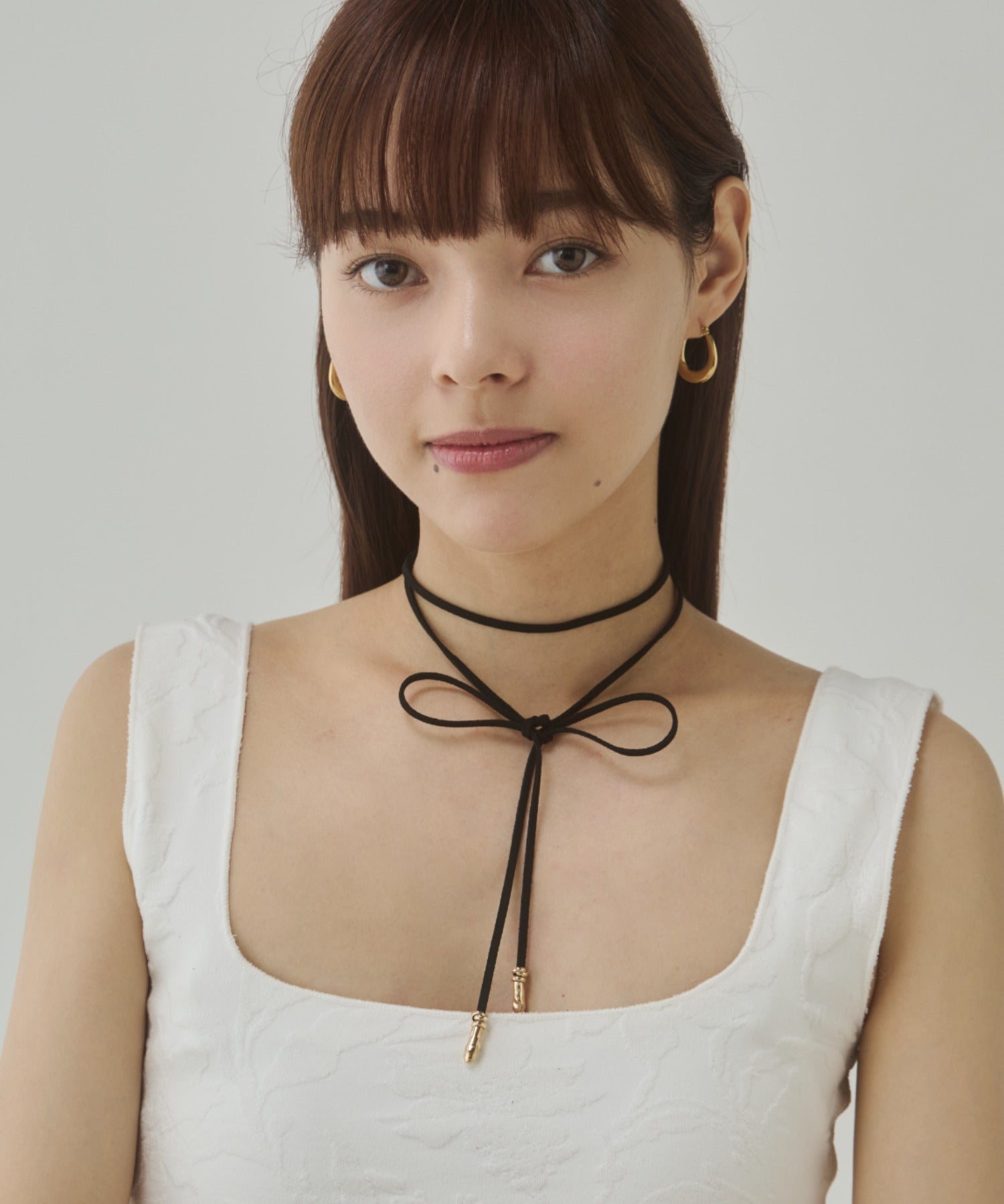 ciite' シーテ チョーカー シンプルコードチョーカー ゴールド系その他 FREE