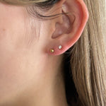 ciite' シーテ ピアス（両耳用） 【 金属アレルギー対応 】 ボール セットピアス 2個セット サージカルステンレス ゴールド FREE