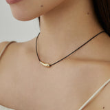 メタルトップ コードチョーカー / ネックレス