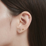 ciite' シーテ ピアス（両耳用） 【 金属アレルギー対応 】 3set pierce / ピアス3セット サージカルステンレス 316L (両耳用) ゴールド FREE