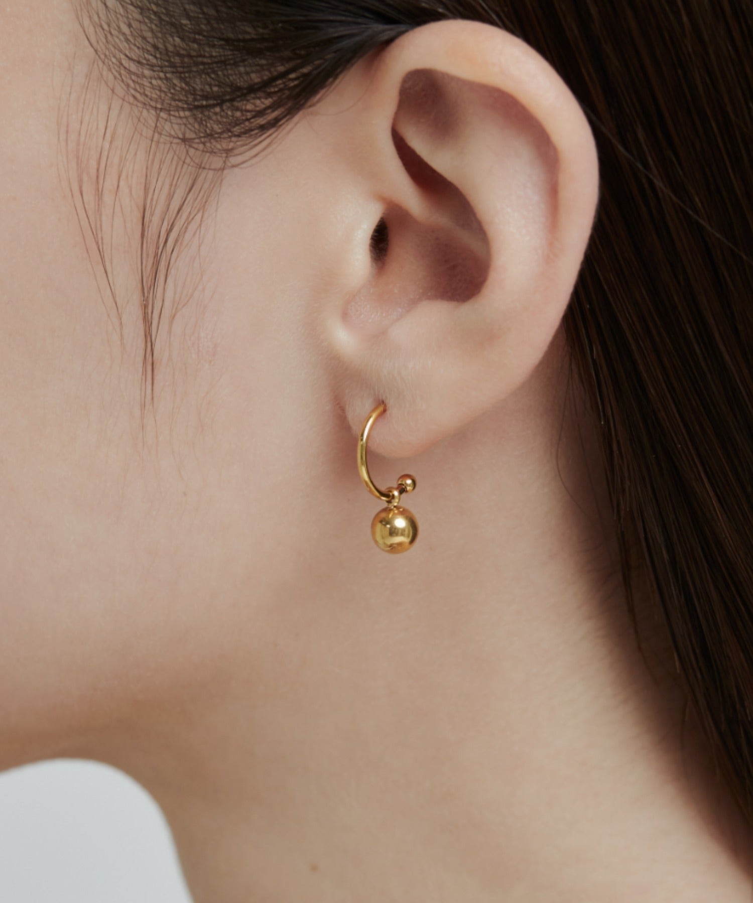 ciite' シーテ ピアス（両耳用） 【 金属アレルギー対応 】 モチーフピアス サージカルステンレス (両耳用) ゴールド FREE