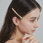 ciite' シーテ ヘアアクセサリー シンプリーバレッタ ゴールド FREE