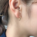 ciite' シーテ ピアス（両耳用） simple pierce / シンプルピアス (両耳用) ゴールド FREE