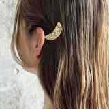 ciite' シーテ バレッタ/ヘアクリップ クレセントムーン デザインクリップ ゴールド FREE