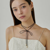 ciite' シーテ チョーカー シンプルコードチョーカー ゴールド FREE