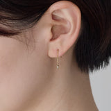 ciite' シーテ ピアス（両耳用） 【金属アレルギー対応】シズクデザインピアス（両耳用） サージカルステンレス ゴールド FREE